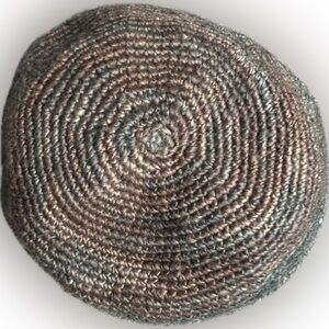 Cozy Multicolor Handmade Knit Beret | New